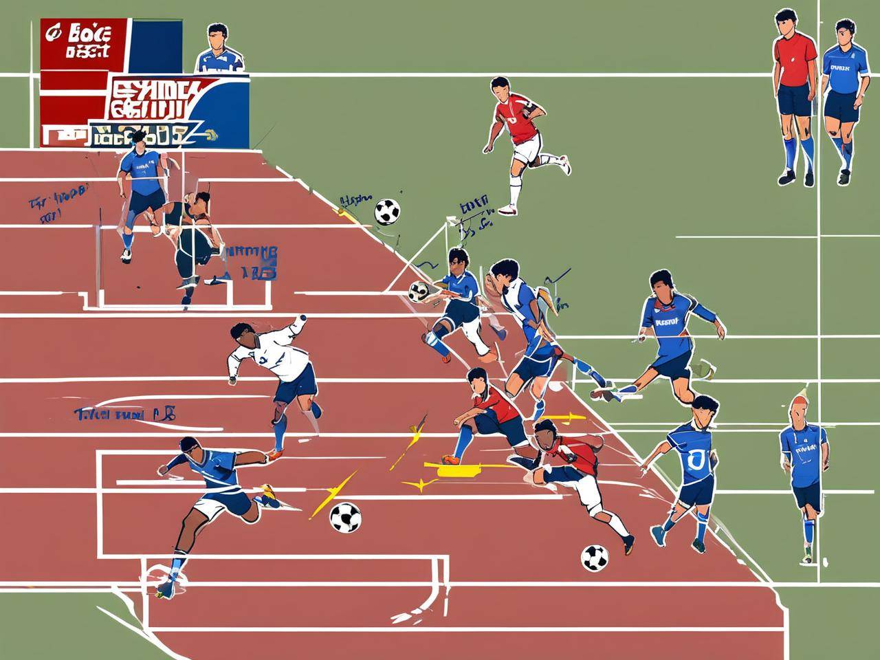 包含现代足球技术在赛场上得到完美展示的词条