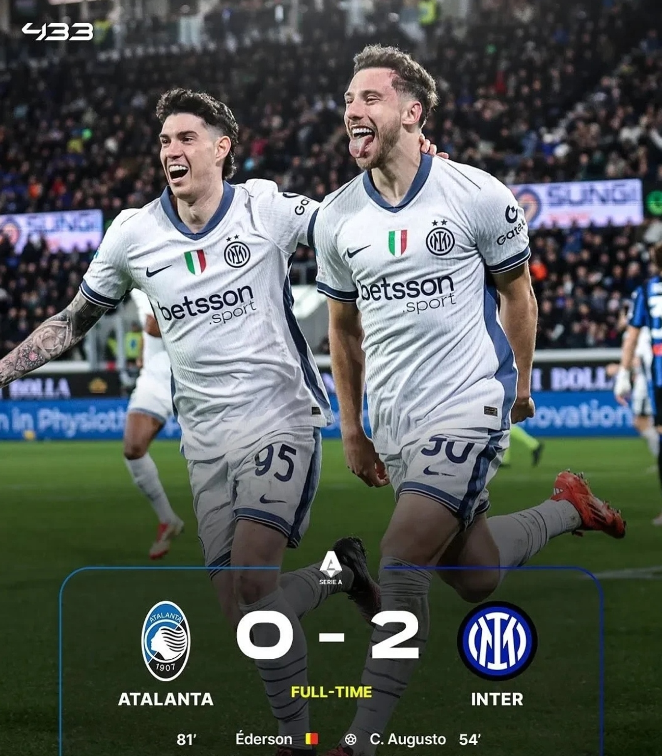 国际米兰客场取胜,豪取客场三分 国际米兰客场取胜,豪取客场三分